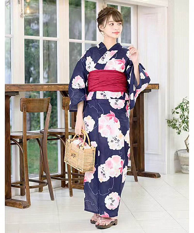 Women'S Formal Traditional Wear - Japanse kimono yukata voor vrouwen, paars,