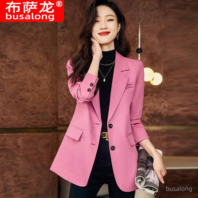 Women Formal Wear Interview - Blazer Jas Herfst Winter Vrouwen Lange