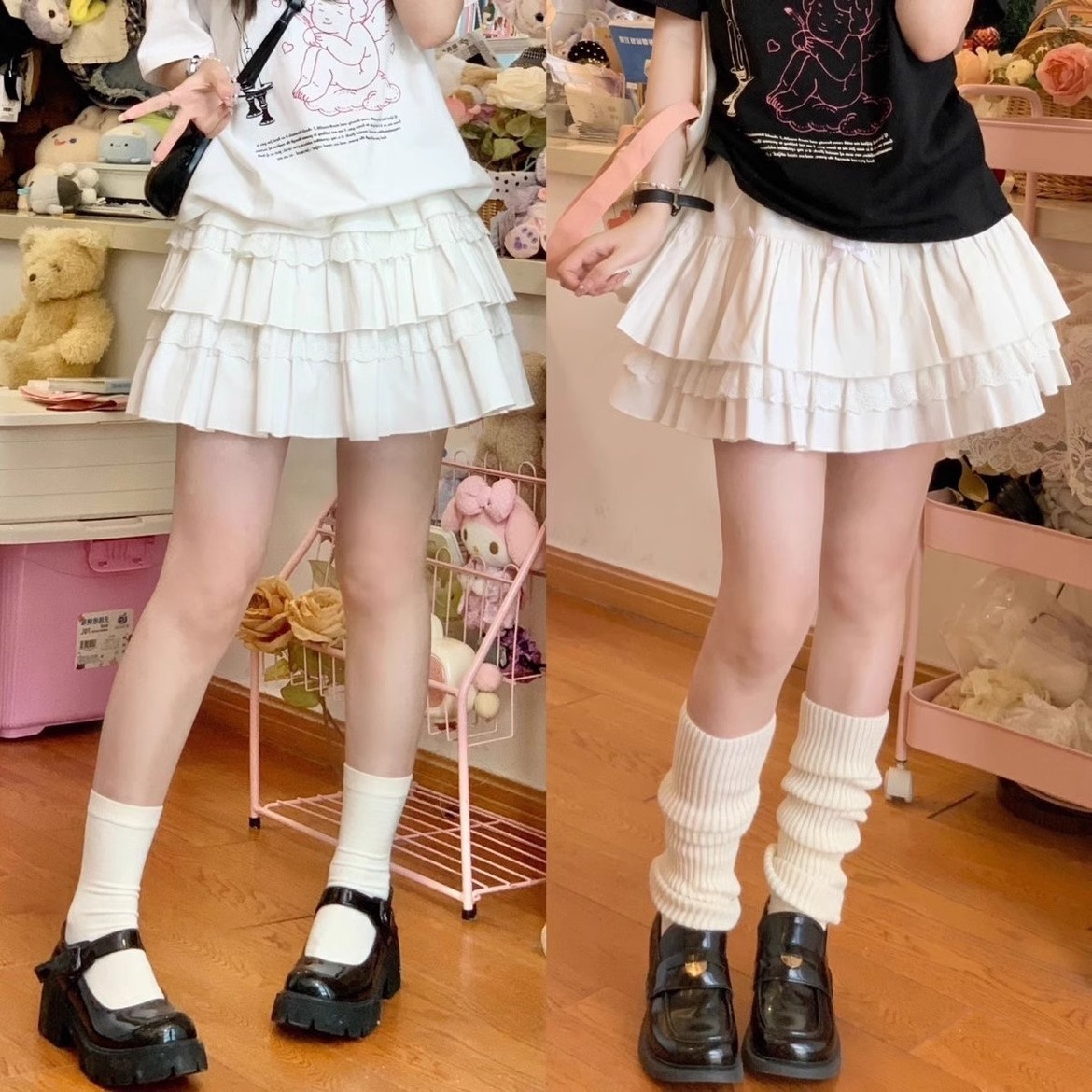 Women Formal Wear For Graduation - Rokken Dames Tule Jarretel Splitrok voor