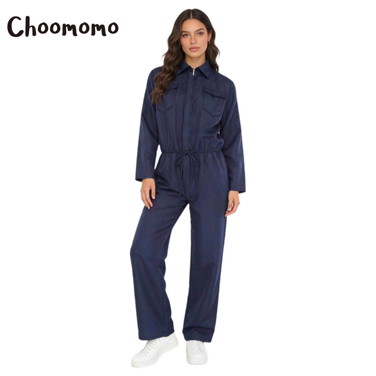 Women'S Formal Wear Jumpsuit - Unisex Damesoverall Cargobroek Eendelig pak Unitard