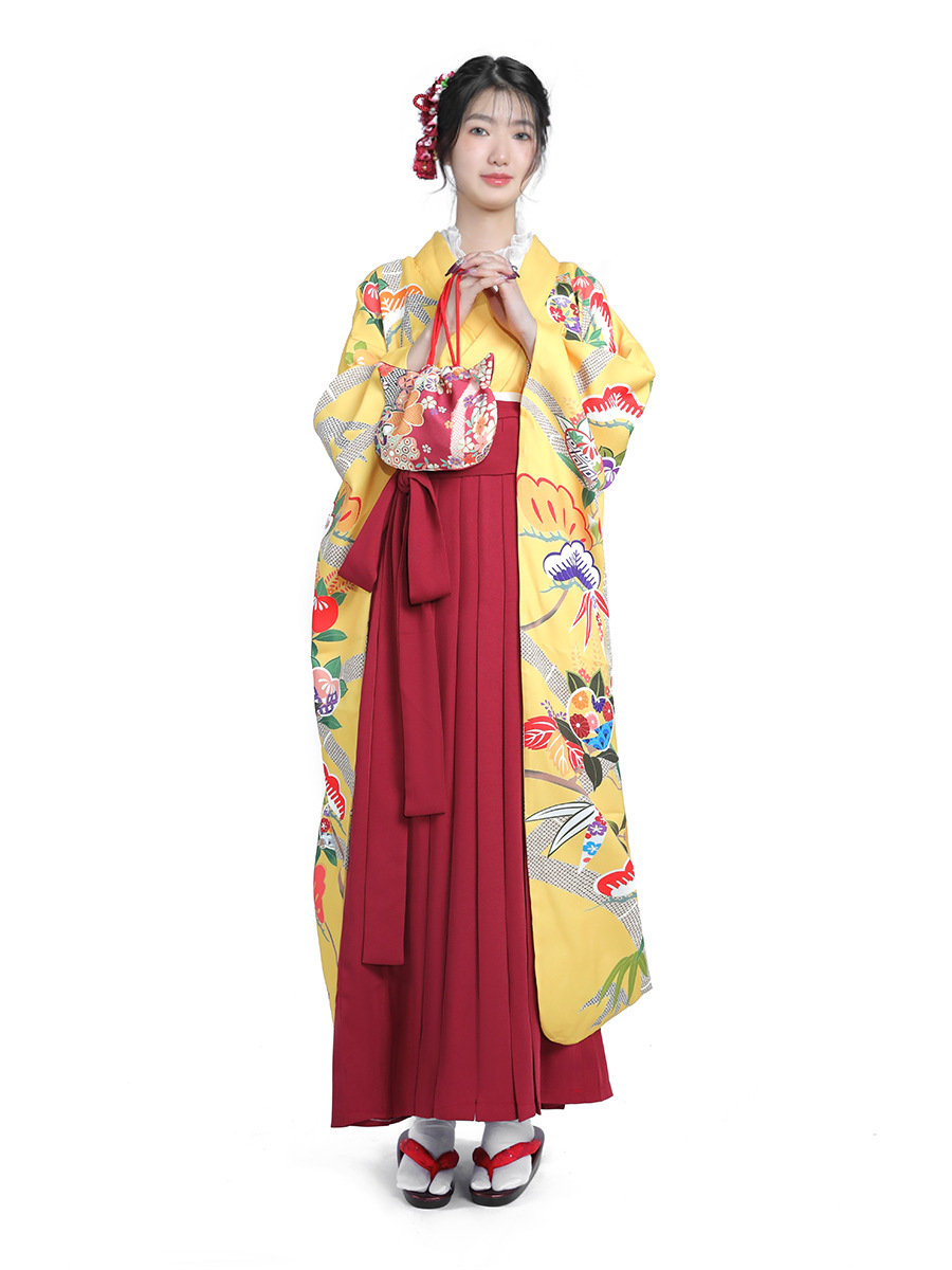 Women Formal Wear For Graduation - Japanse kimono-set voor dames Wabi-Sabi-stijl Hakama-jurk