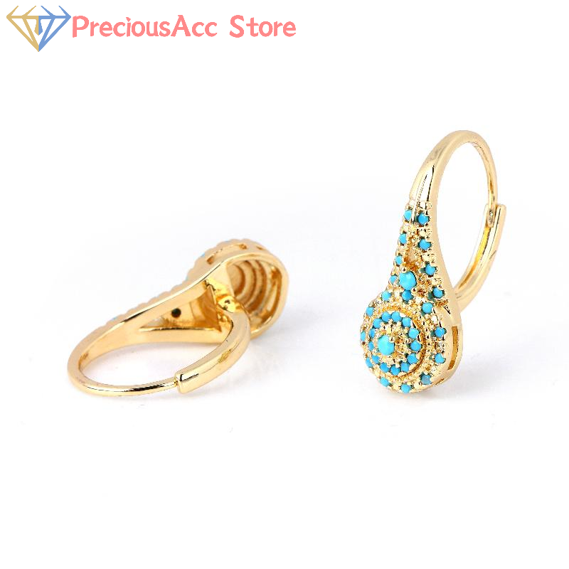 Turquoise oorbellen, etnische  - Women Formal Wear Ethnic recensie en prijs