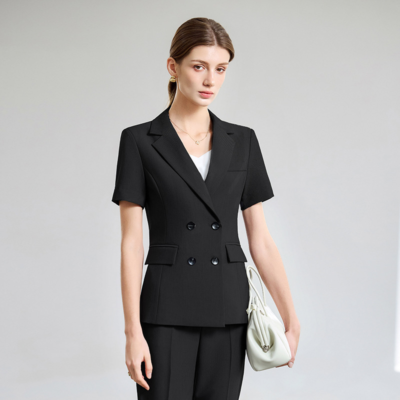 Dames zomer dunne korte mouwen - Women Formal Wear Interview recensie en prijs