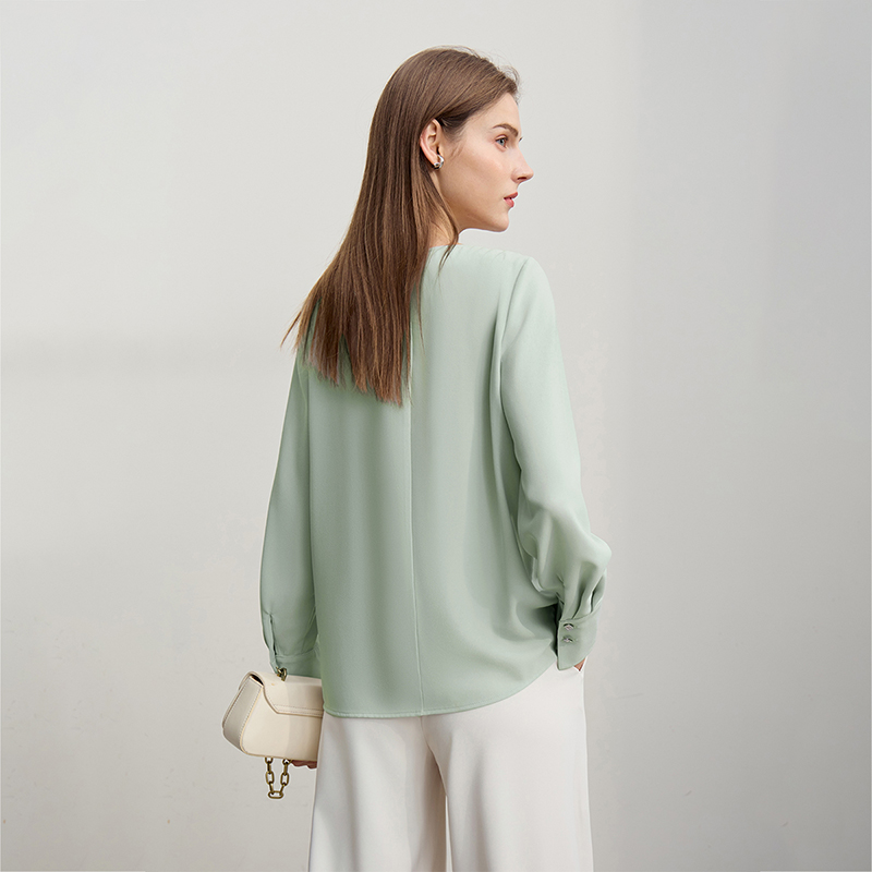 Amii Dames Herfstblouse 2026 N - Women'S Formal Wear Blouse recensie en prijs