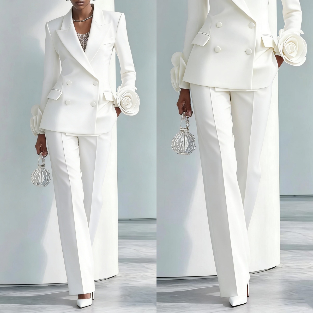 2 stuks witte bloemen damesbro - Women Formal Wear For Graduation recensie en prijs