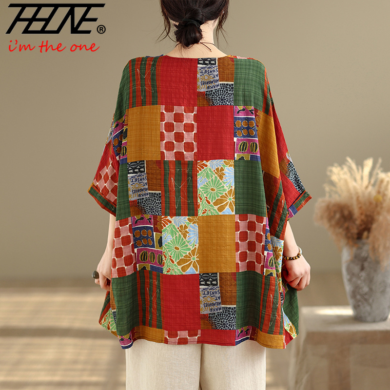 THHONE Dames Shirts Print Loss - Women'S Formal Wear Blouse recensie en prijs
