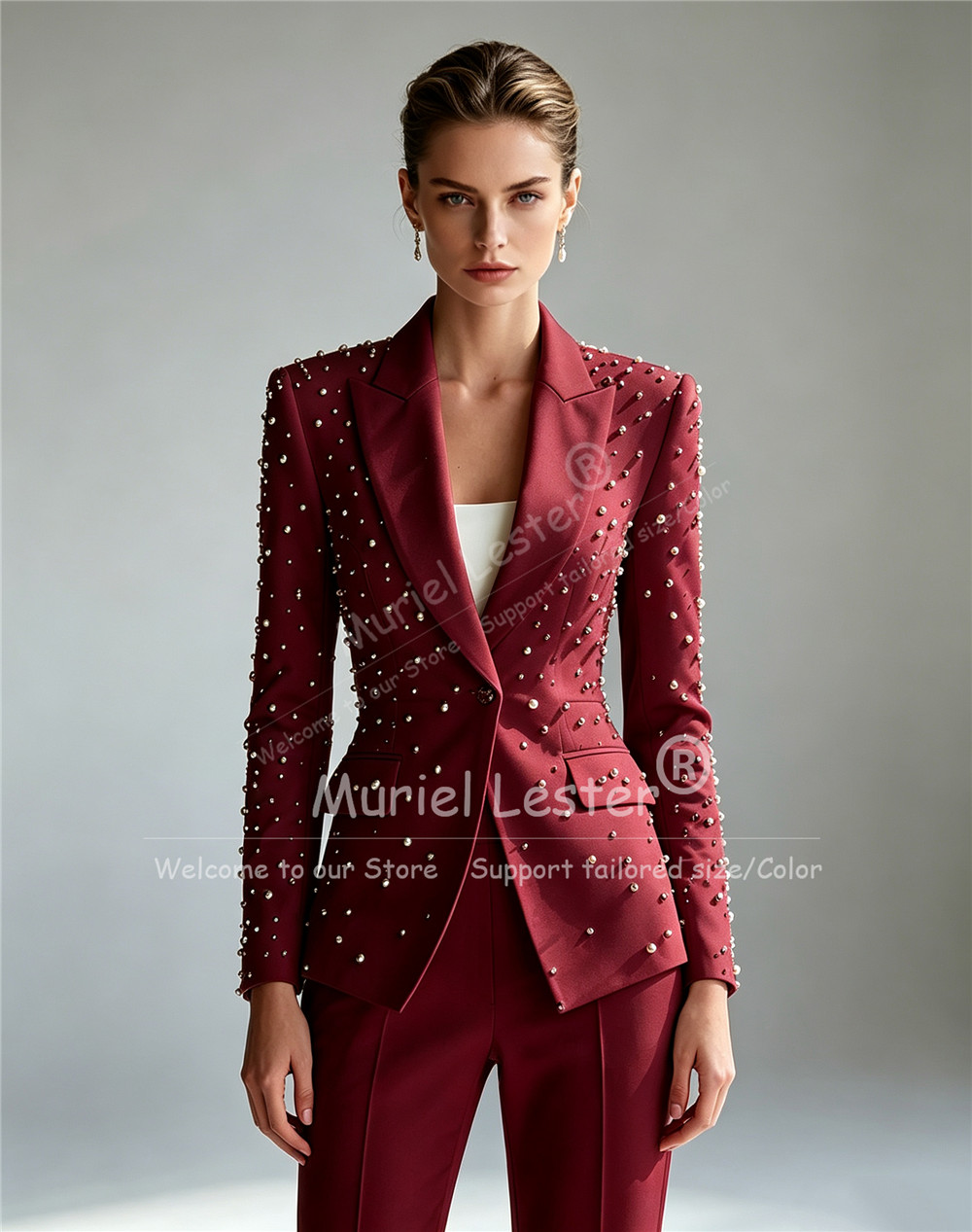 Elegante parelversierde pakken - Blazer Set Women Formal recensie en prijs