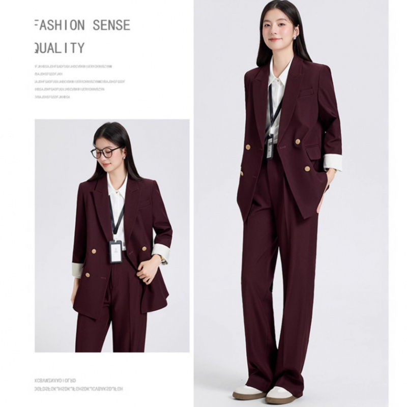 Damespak voor lente en herfst, - Women Formal Wear Interview recensie en prijs