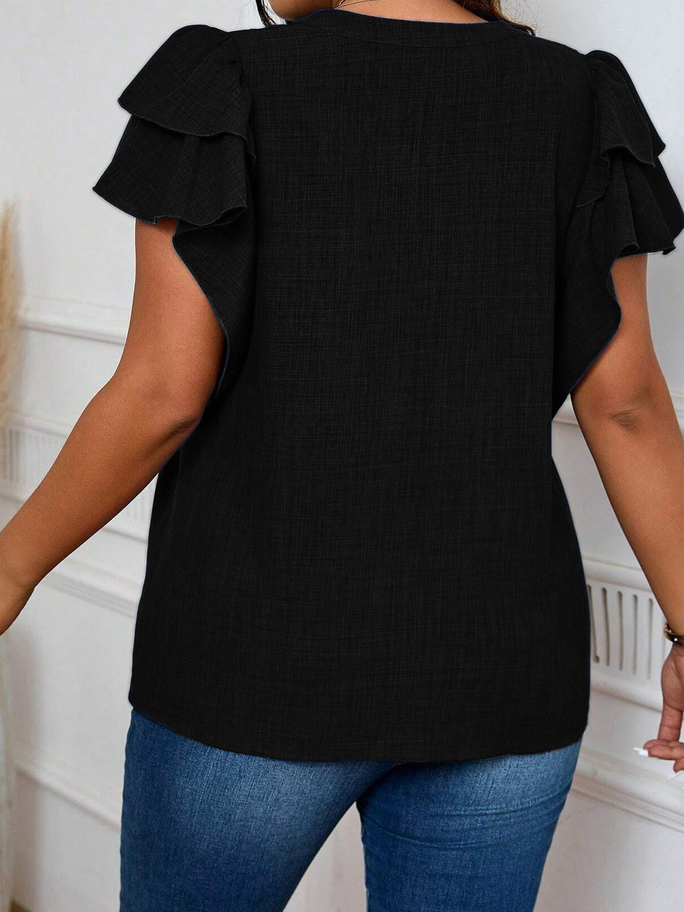 Elegante damesblouse met V-hal - Women'S Formal Wear Blouse recensie en prijs