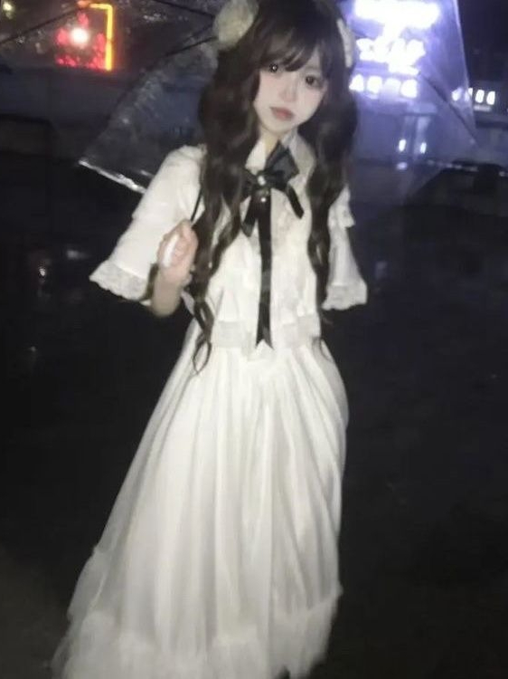 Japanse kanten jurk met korte  - Woman Formal Wear recensie en prijs