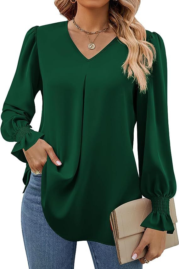 Damesshirt met lange mouwen Le - Women'S Formal Wear Blouse recensie en prijs