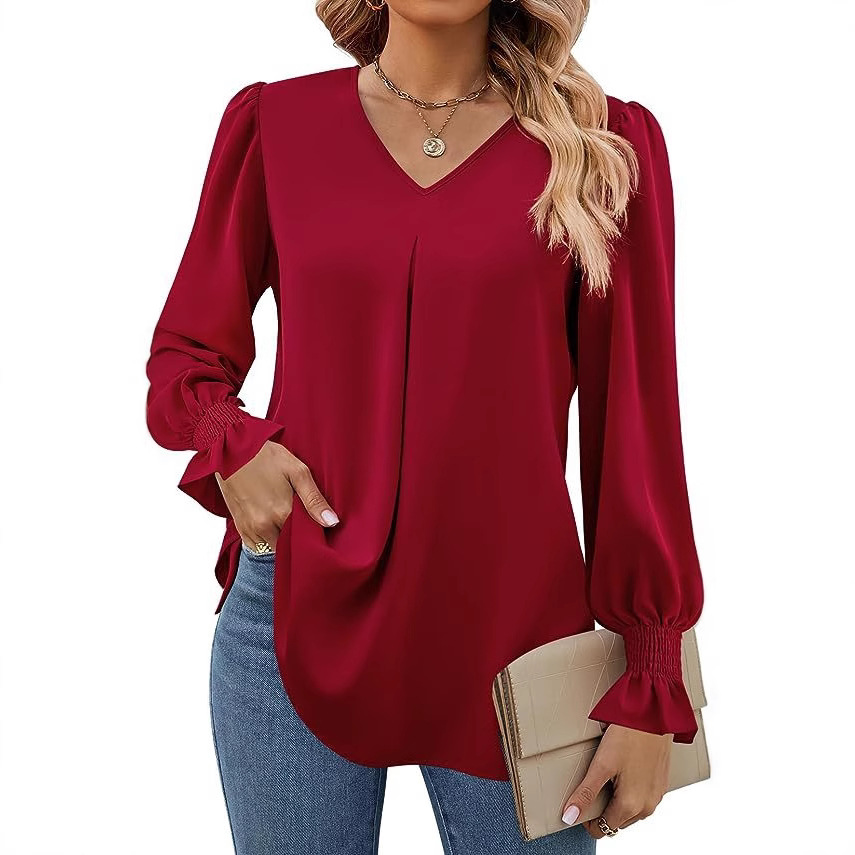 Damesshirt met lange mouwen Le - Women'S Formal Wear Blouse recensie en prijs