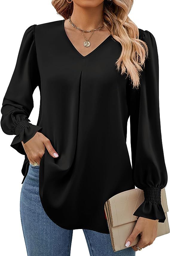 Damesshirt met lange mouwen Le - Women'S Formal Wear Blouse recensie en prijs