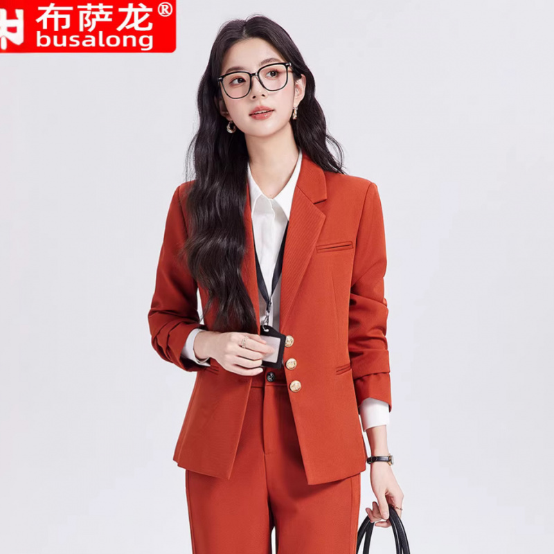 Kaki damespakset, high-end, ca - Women Formal Wear Interview recensie en prijs