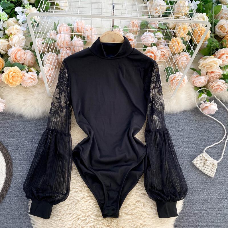 Sexy Lantaarn Lange Mouw Hoge  - Women'S Formal Wear Jumpsuit recensie en prijs