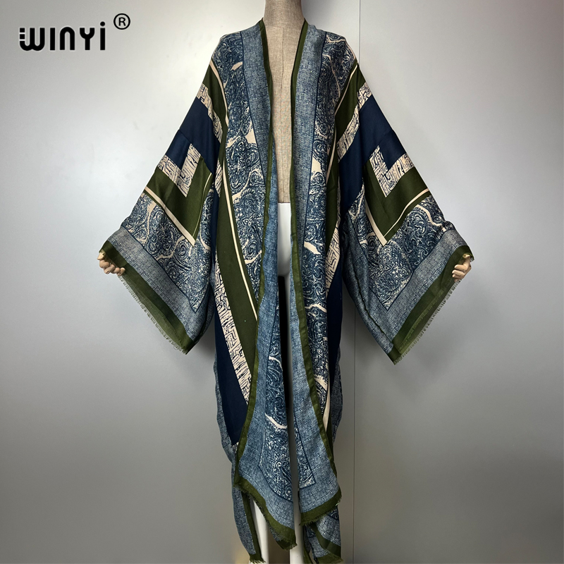 WINYI bohemien kimono print ve - Young Women'S Formal Wear recensie en prijs