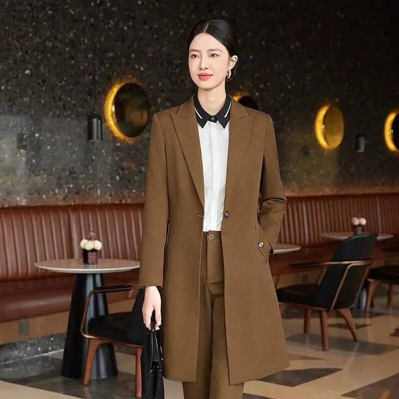 Hoge kwaliteit stof herfst win - Women Formal Wear Interview recensie en prijs