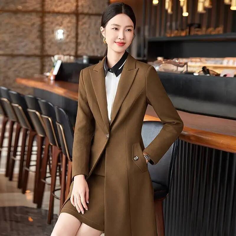 Hoge kwaliteit stof herfst win - Women Formal Wear Interview recensie en prijs
