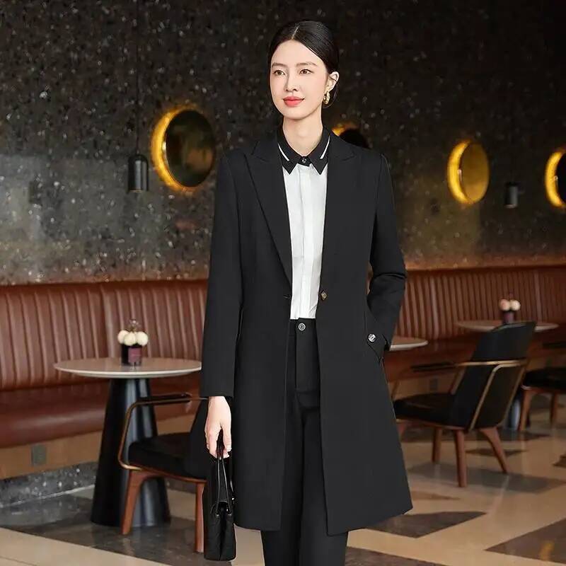 Hoge kwaliteit stof herfst win - Women Formal Wear Interview recensie en prijs